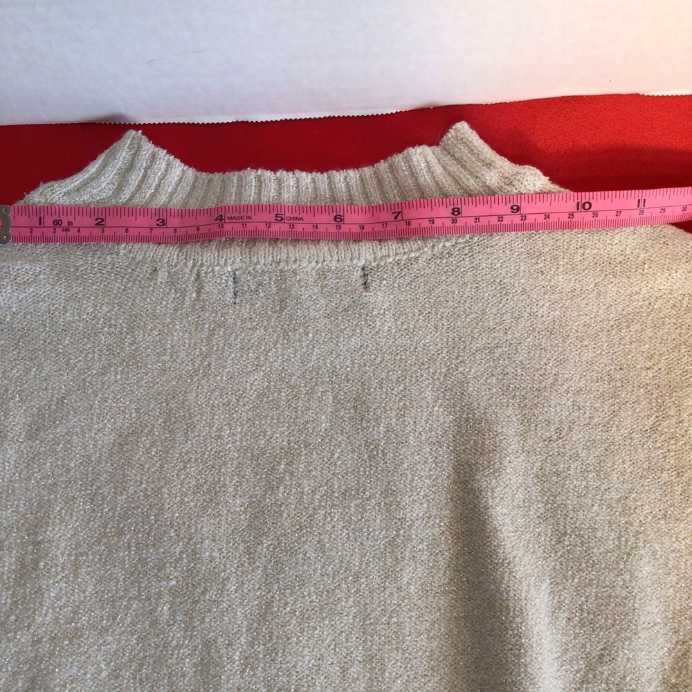 ADRIENNE VITTADINI Sweater‎ Women's PL Knit Pullover With Glamour NWT - Picture 11 of 13